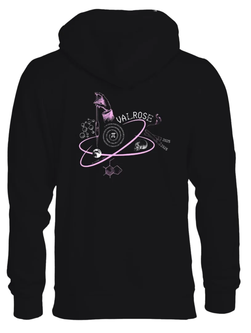 Pull collector 2025-2026, Noir, dos