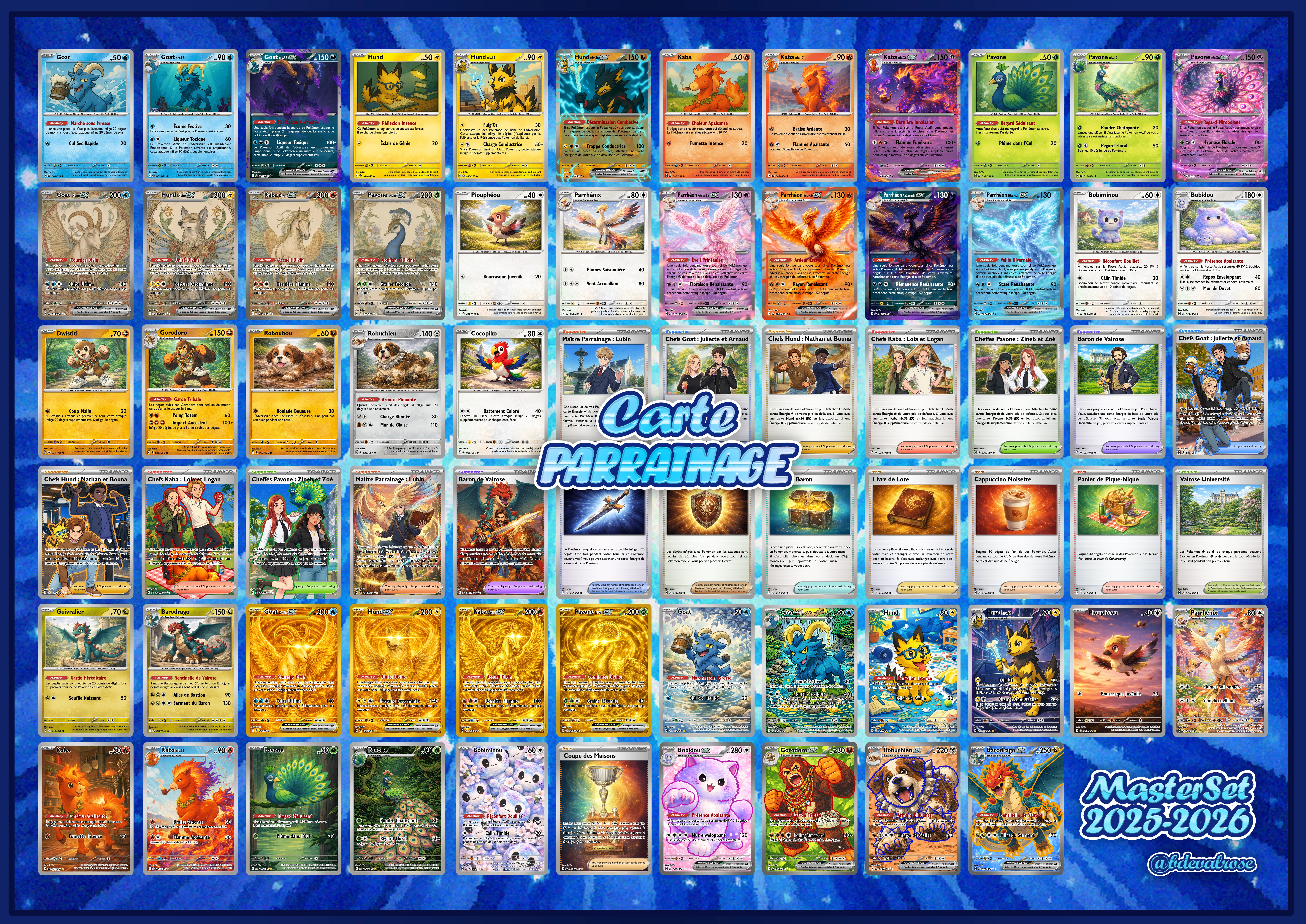 Masterset complet : Édition Phénix Rising 2025/2026